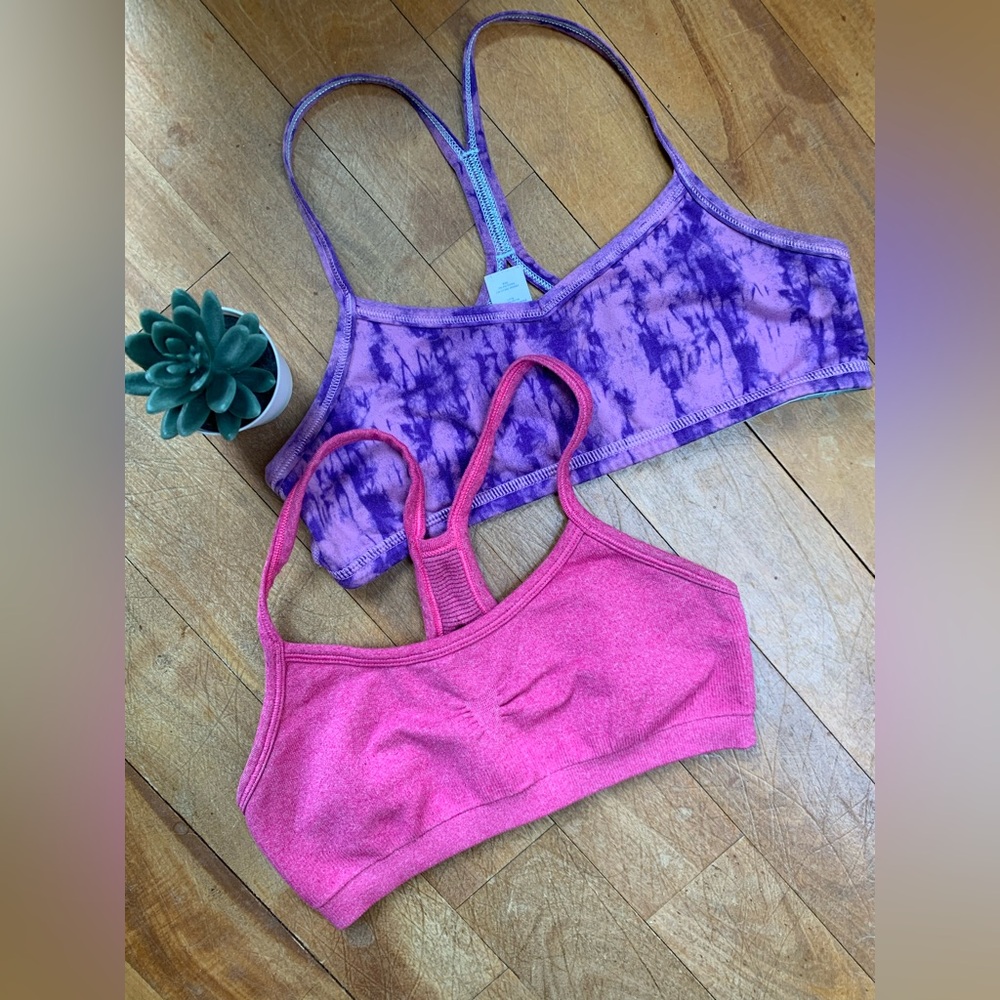 Ivivva by Lululemon girls 8 sports Bras